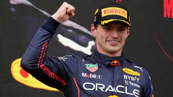 Verstappen gana Gran Premio Fórmula Uno de la Emilia Romagna; gran actuación del mexicano Checo Pérez