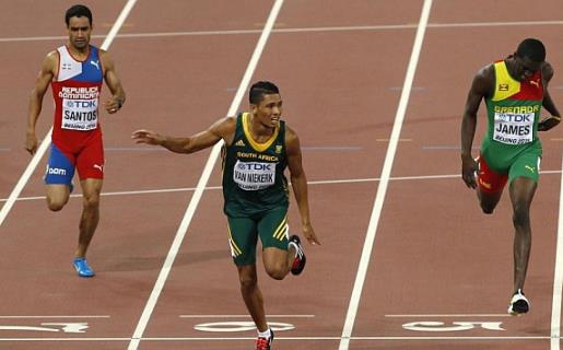 Medallista olímpico Luguelín Santos ocupa penúltimo lugar en competencia de 400 metros planos de la Liga Diamante en Oslo