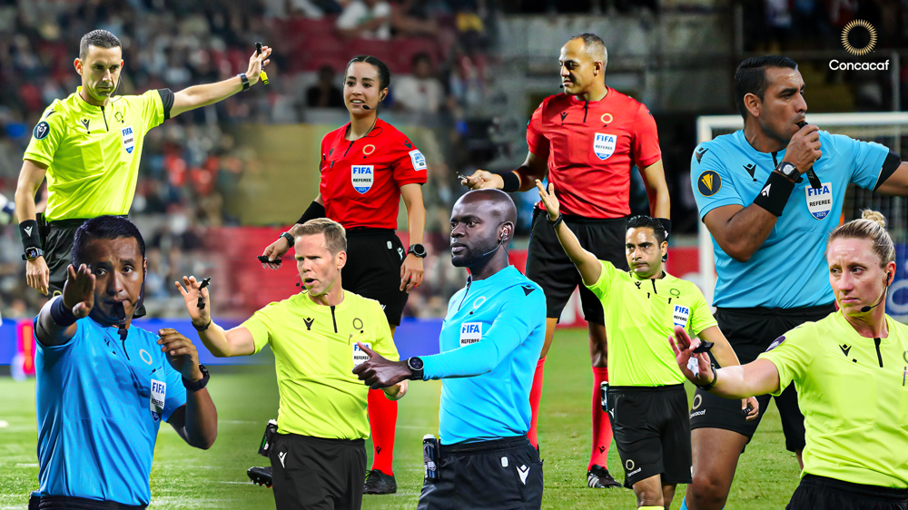 CONCOCAF anuncia número récord de 29 árbitros para Copa Mundial de la FIFA-2026
