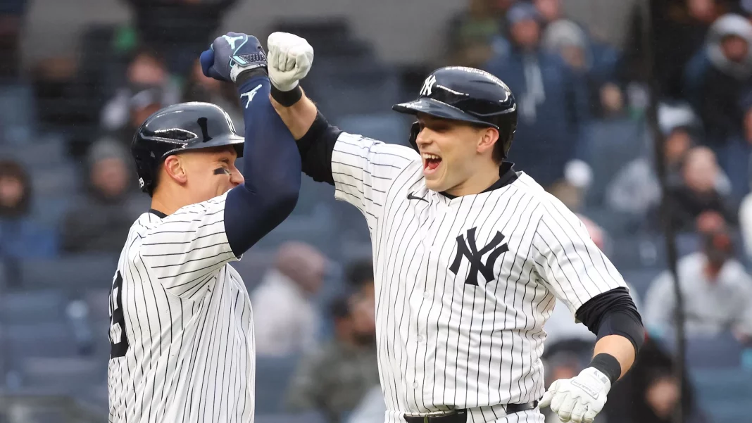 Binomio Judge-Rice hace historia en blanqueada NY Yankees ante Reales de Kansas