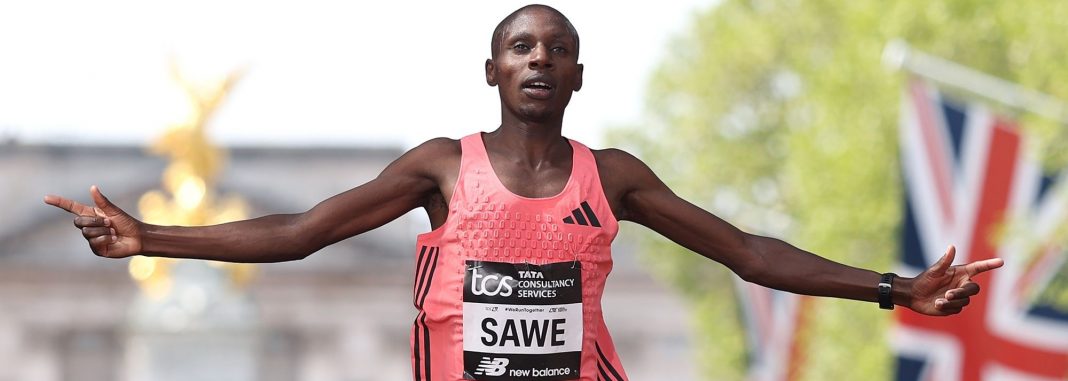 Sawe es primer hombre que gana Maratón Londres en menos de dos horas; Assefa vence