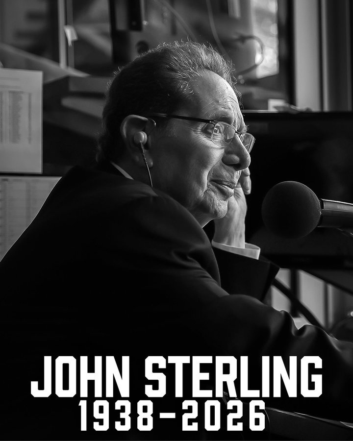 Fallece a los 87 años John Sterling, legendario narrador de NY Yankees