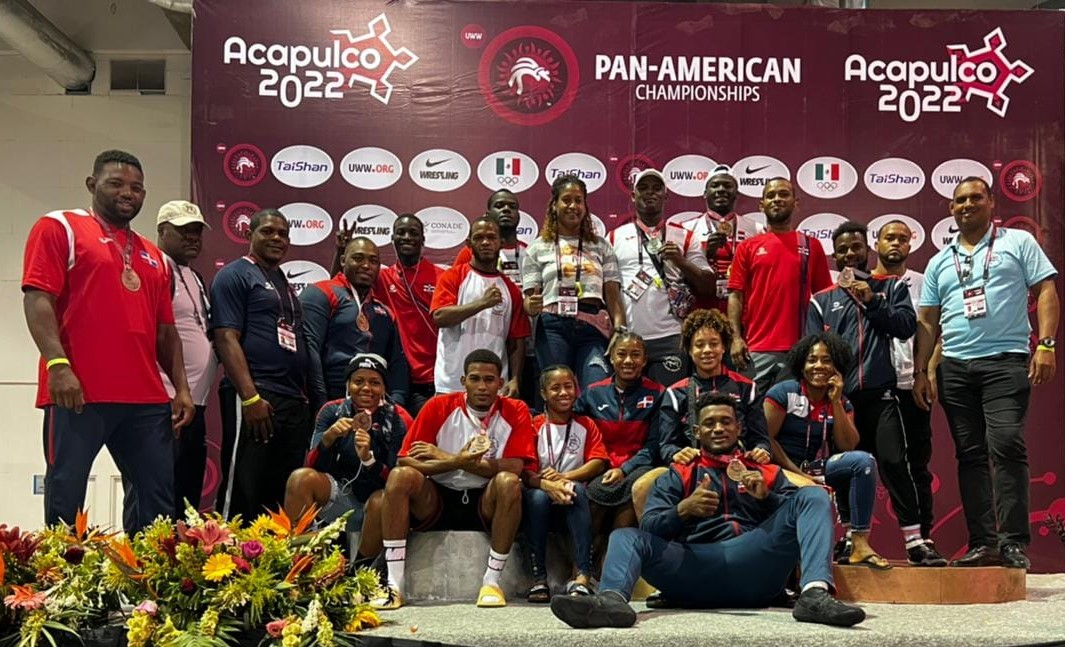 Atletas de RD ganan preseas en Campeonato de Lucha Olímpica en EE.UU; clasifican a Panamericanos-2027