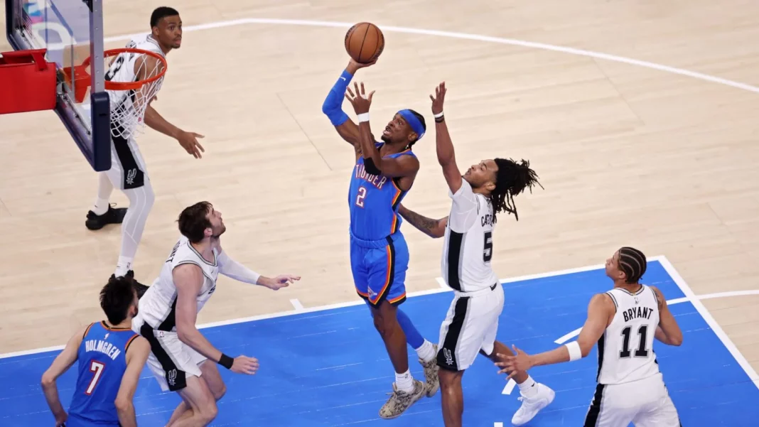 Oklahoma frena a Wembanyama y gana a Spurs para igualar serie final de Conferencia Oeste