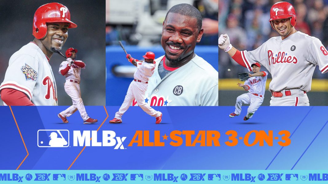 Ex Filis: Howard, Rollins y Victorino estarán en competencia jonronera en MLBX-3X3