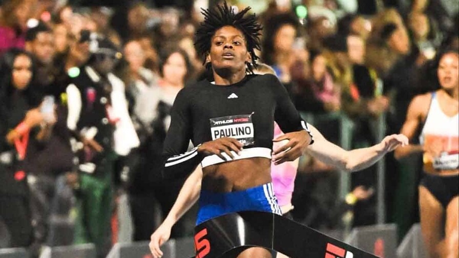 Fiesta en Don Gregorio: Marileidy Paulino pulveriza récord en 400 mts de Liga Diamante