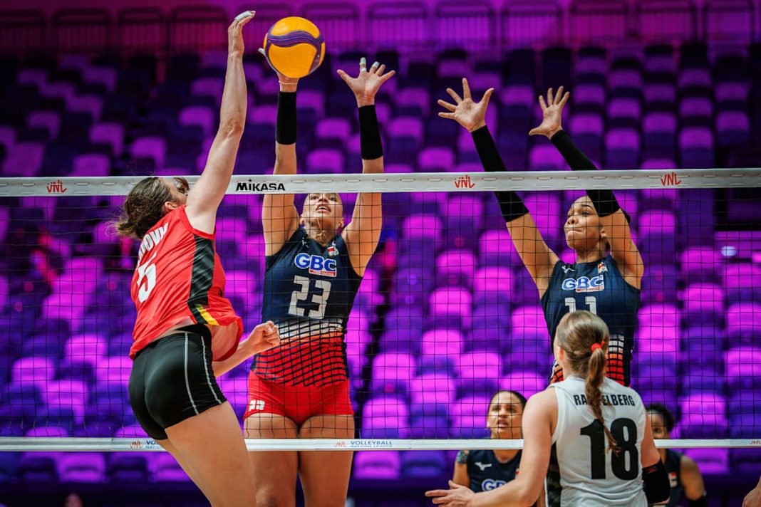 Bélgica domina a Las Reinas del Caribe en VNL; Gaila González suma mil puntos en su carrera