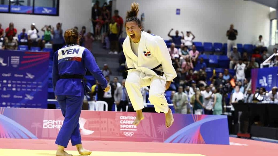 Esmeralda Damiano vence en 70 kilos de judo y obtiene oro para Rep. Dom. en JCC-2026