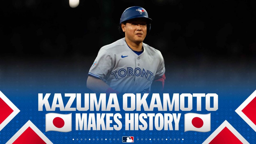 Okamoto rompe récord de Ohtani de más jonrones para un novato japonés en GL