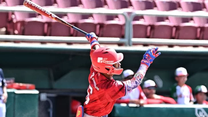Paniagua y Paulino ligan 5 jonrones en paliza de Rep. Dom. ante México en Serie del Caribe Kids-2026