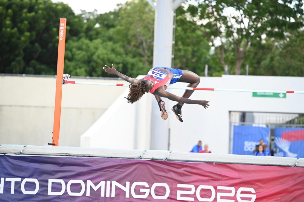 Dominicana Marysabel Senyu gana oro en salto de altura del femenino JCC-2026