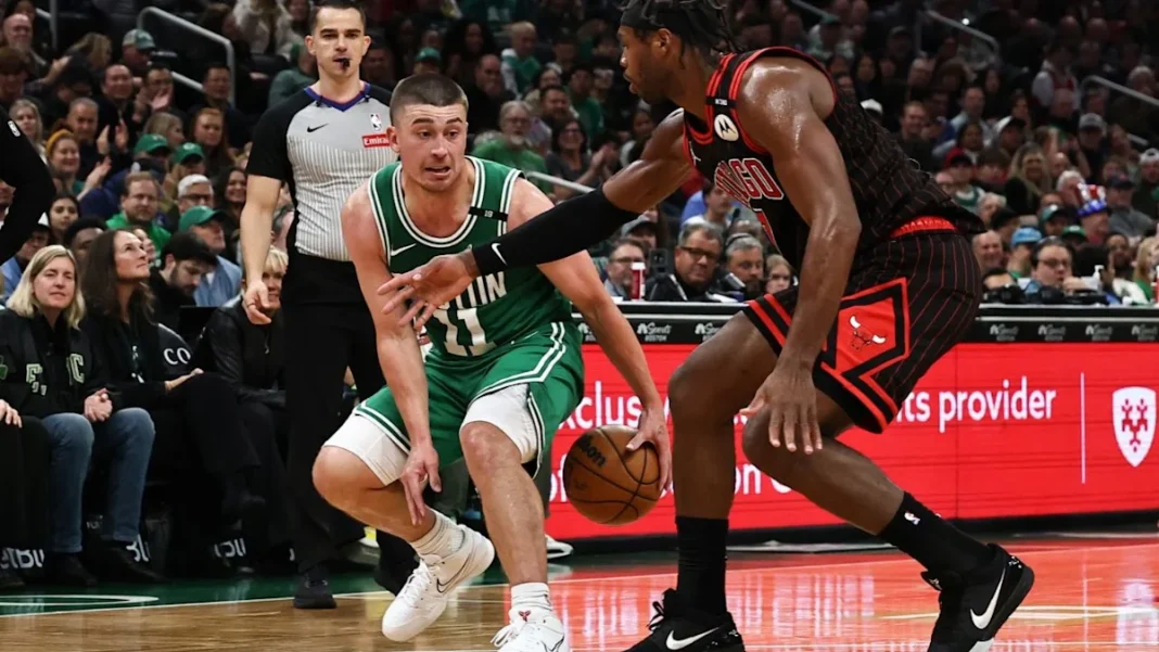 Pritchar lidera viniendo desde la banca y Celtics vencen fácil a Bulls