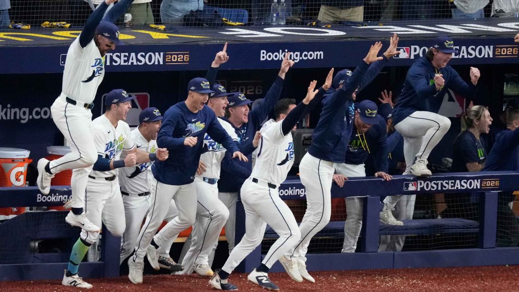 Peralta en el box y bates de Palacios, Caminero y Díaz coronan a Rays ante Guardianes